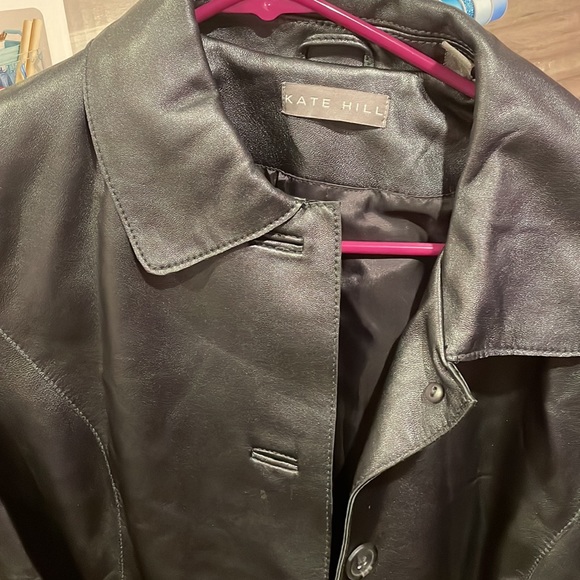 dark gray woman jacket size 10 - Picture 5 of 13